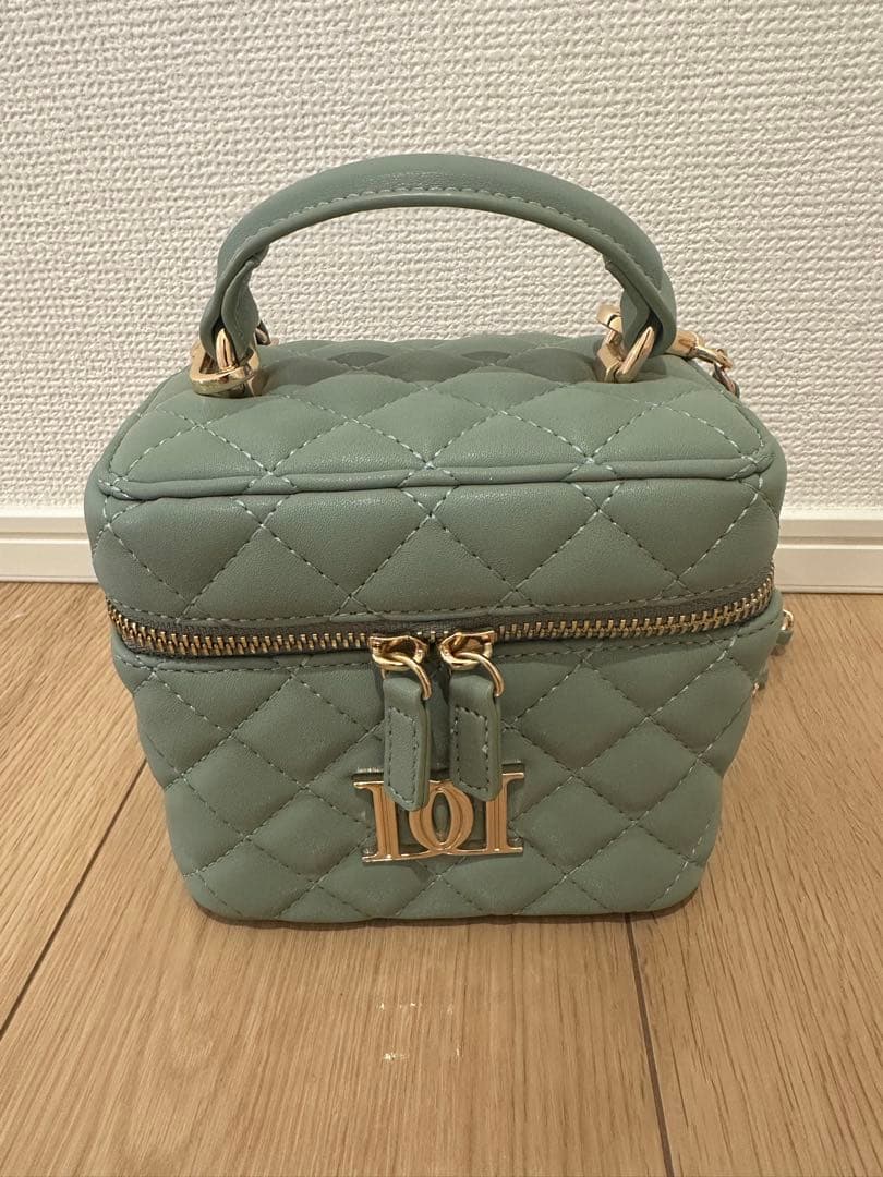 Darich キルティングスクエアミニバッグ バニティ　ダーリッチ