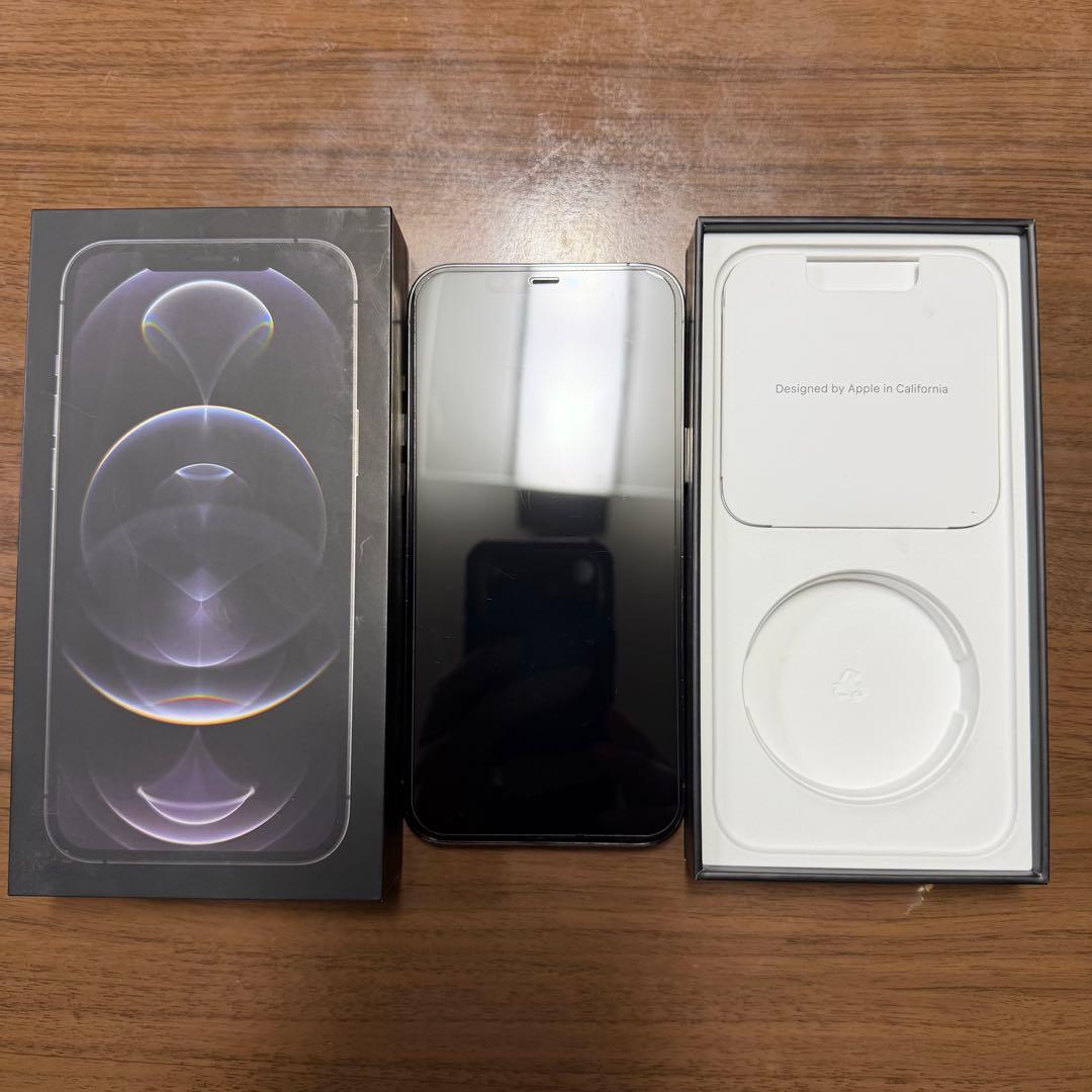 【超極美品】iPhone12ProMAX 128GB グラファイト
