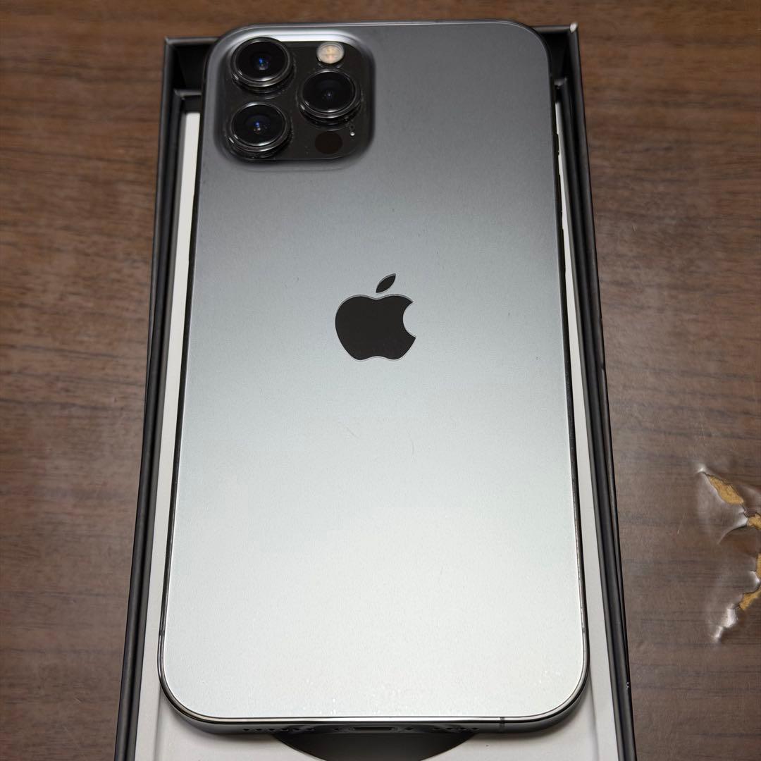 【超極美品】iPhone12ProMAX 128GB グラファイト
