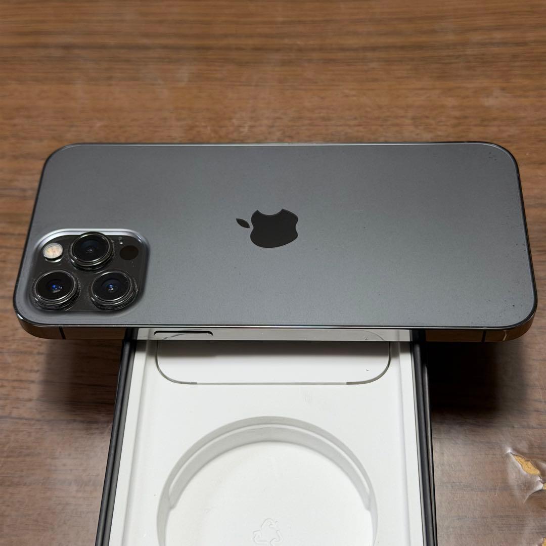 【超極美品】iPhone12ProMAX 128GB グラファイト