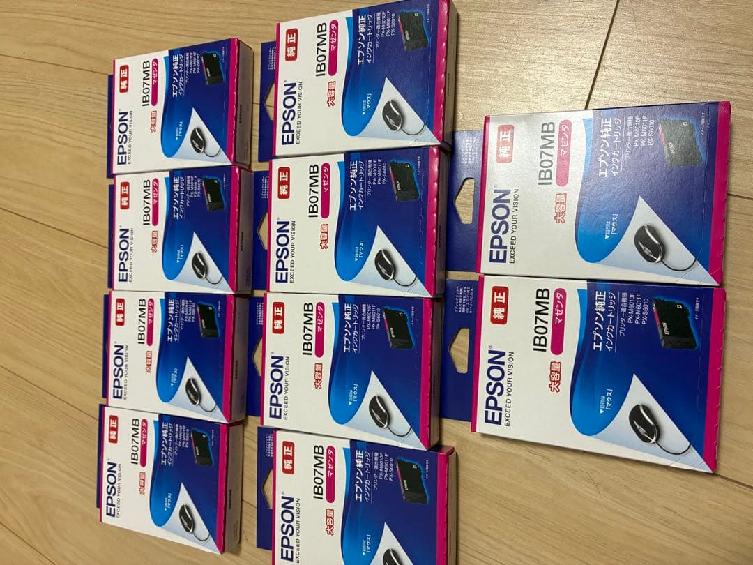 EPSON IB07インクカートリッジ 10個セット