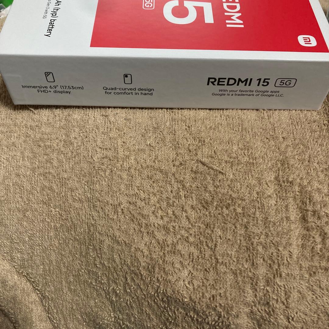 REDMI 15 5G◆1台◆ミッドナイトブラック◆新品未使用◆2台購入希望対応