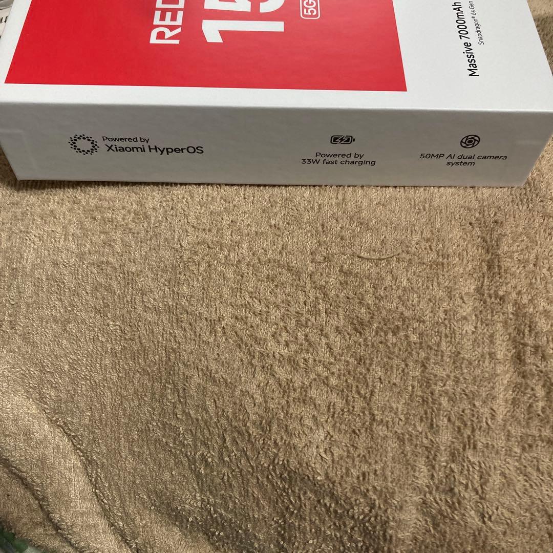 REDMI 15 5G◆1台◆ミッドナイトブラック◆新品未使用◆2台購入希望対応