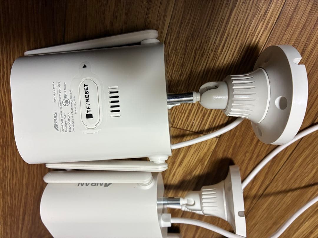 新品ANRAN防犯カメラ無線ダブルアンテナ型4チャンネルセットHDD無し