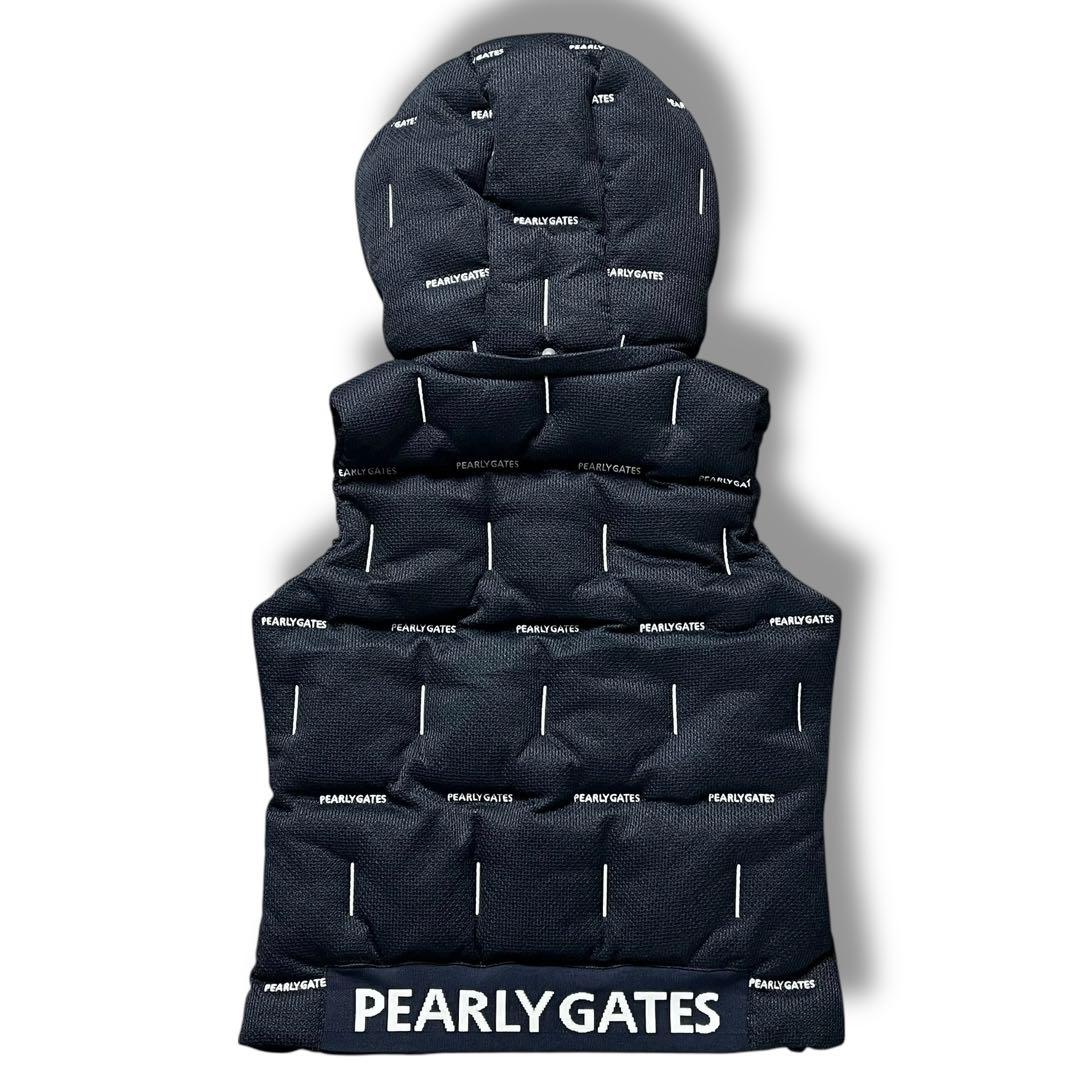 美品 PEARLY GATES クォーターリバー 中綿 ダウンベスト ゴルフ