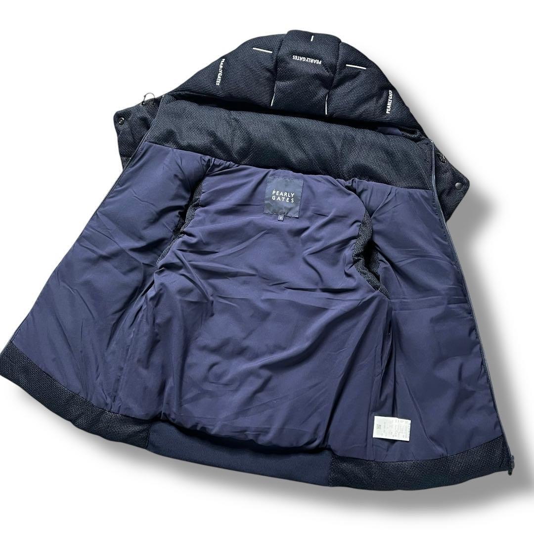 美品 PEARLY GATES クォーターリバー 中綿 ダウンベスト ゴルフ