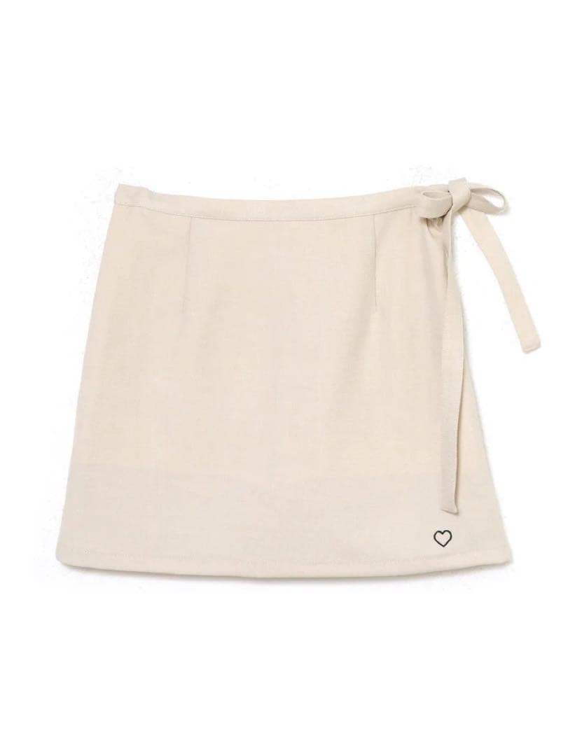 スカート Heart point skirt andmary