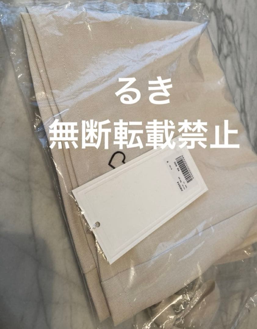 スカート Heart point skirt andmary