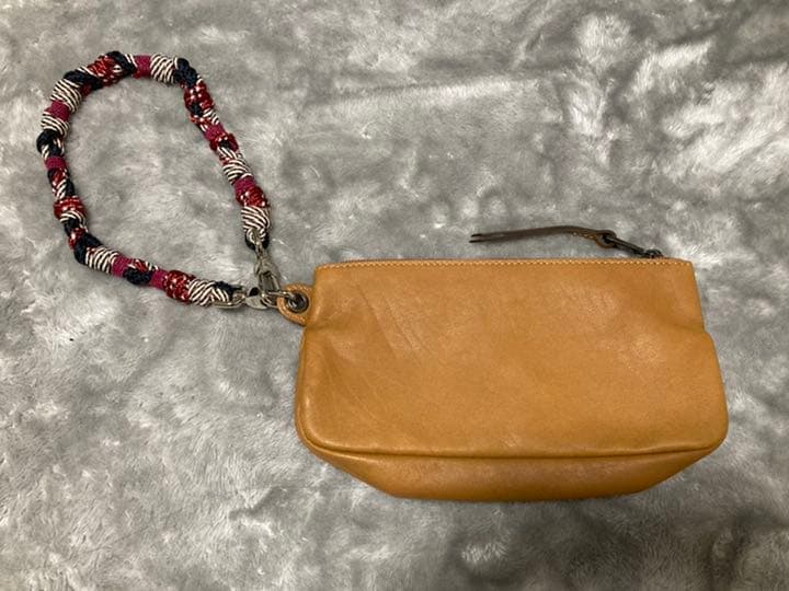 【未使用】LONGCHAMP 3D ポーチ クラッチバッグ & ストラップ