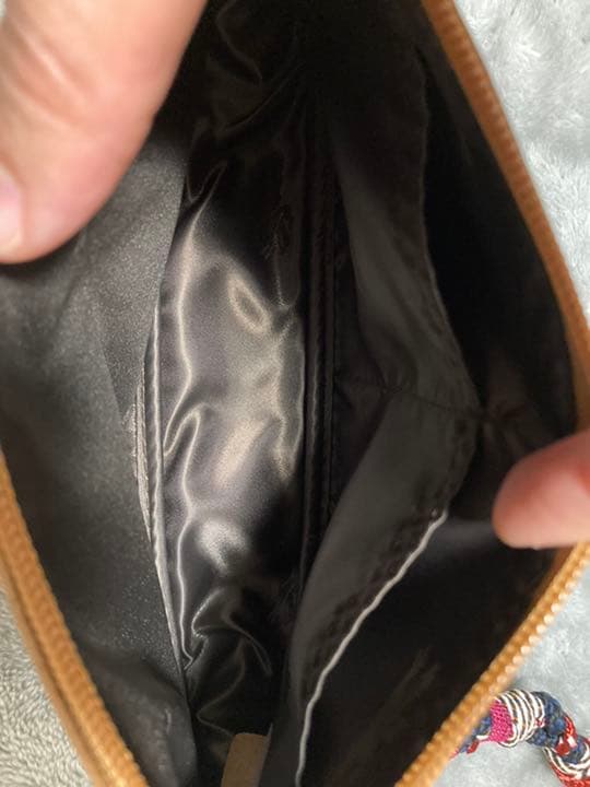 【未使用】LONGCHAMP 3D ポーチ クラッチバッグ & ストラップ