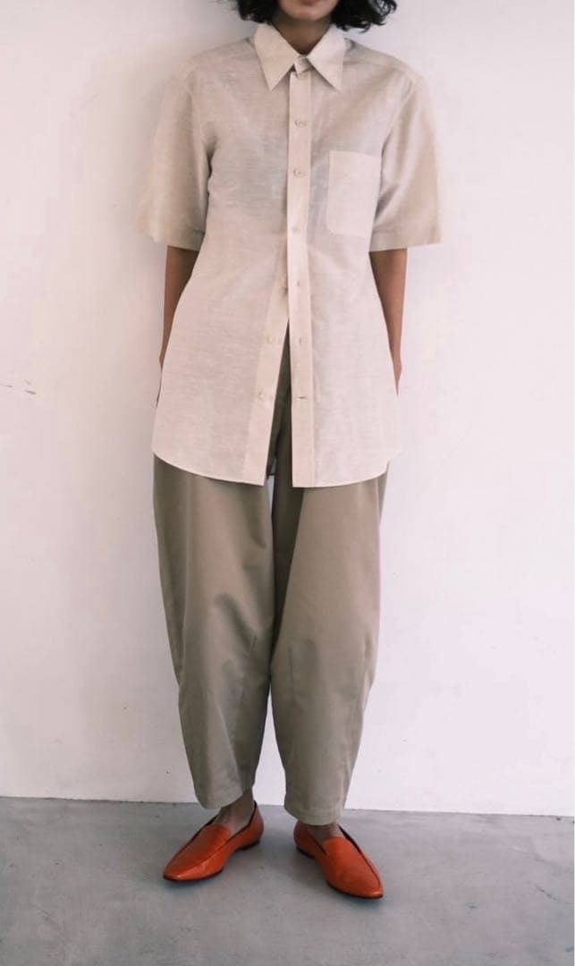 Nala ナラ cocoon chino チノパンMベージュ