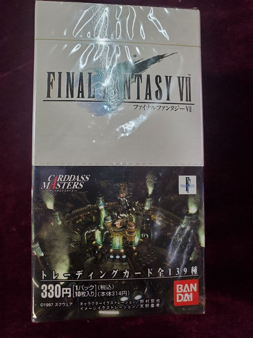 FINALFANTASY VII トレーディングカード　未開封ボックス　バンダイ