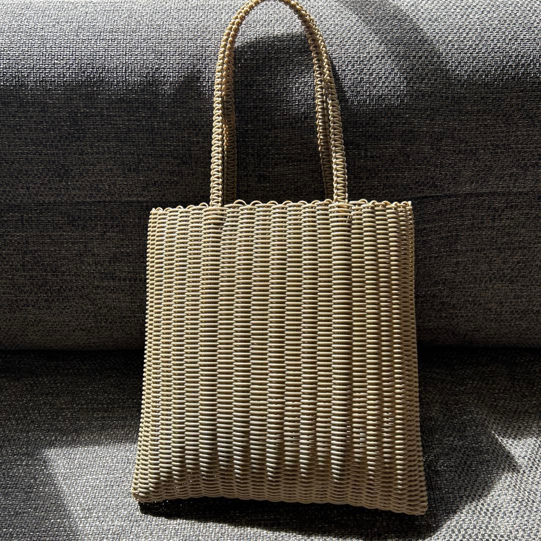 【専用、お取り置き】ミナペルホネン　STRING BAG かごバッグ