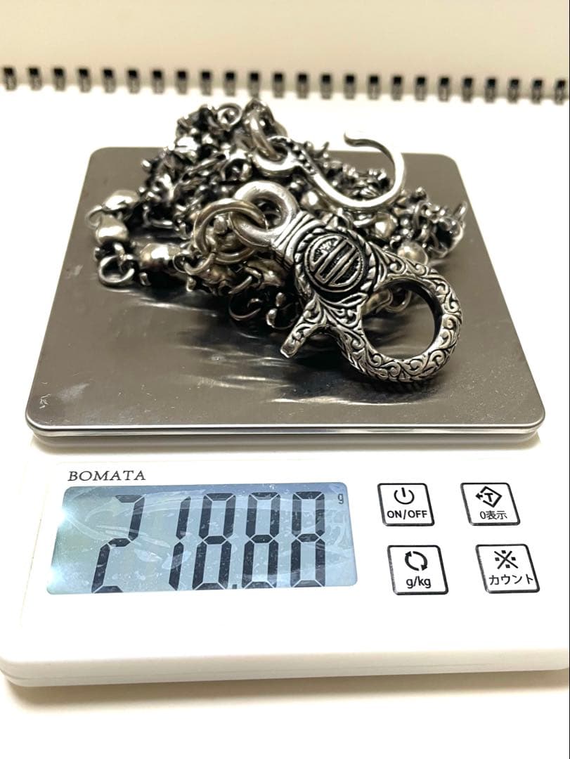 最終値下げ！！ ORDER ウォレットチェーン 2連 ◆定価26万円