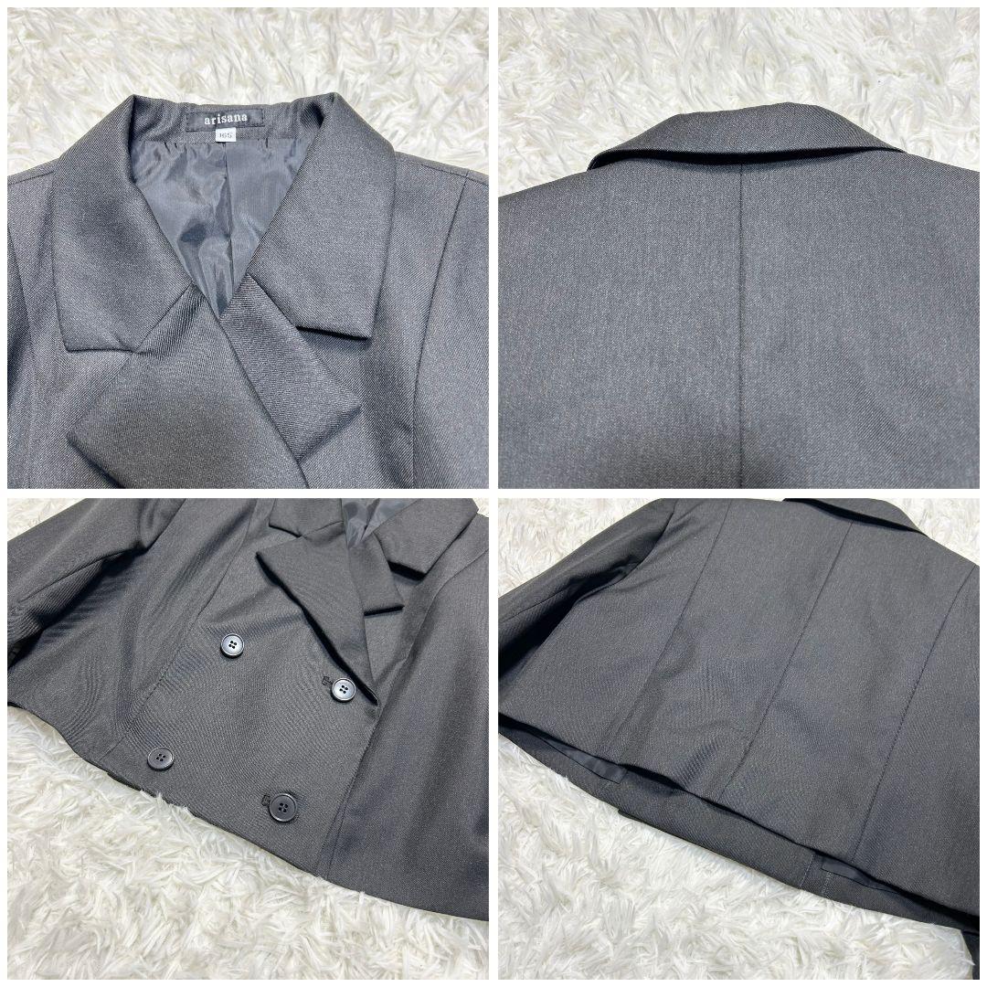 【美品】アリサナ フォーマル ワンピース キッズ 女の子 165 グレー