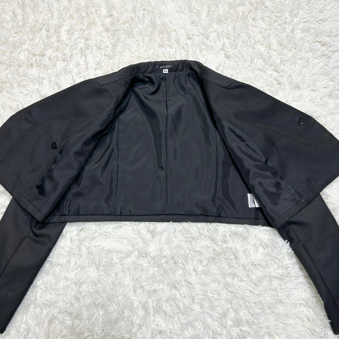 【美品】アリサナ フォーマル ワンピース キッズ 女の子 165 グレー