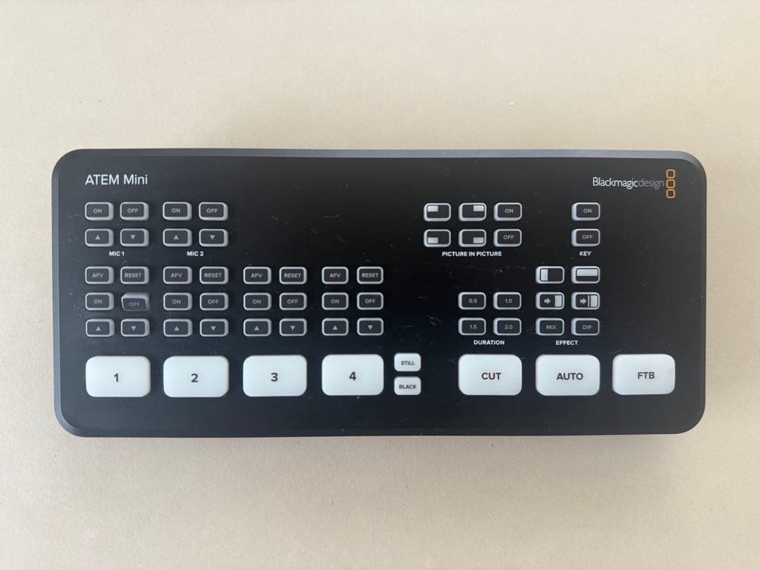 【美品】Blackmagicdesign ATEM Mini 本体ACアダプタ付