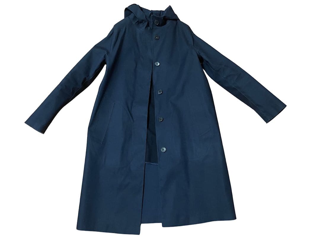 mackintosh ゴム引きコート　フード付き