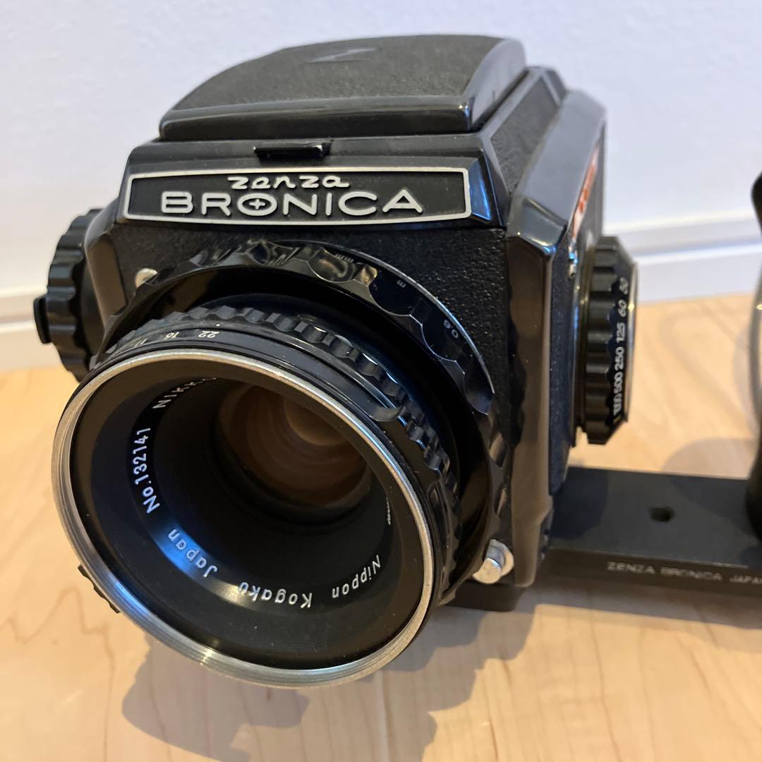 値下げ！Zenza Bronica SQ-Ai 中判 ニコン80mm ブロニカ