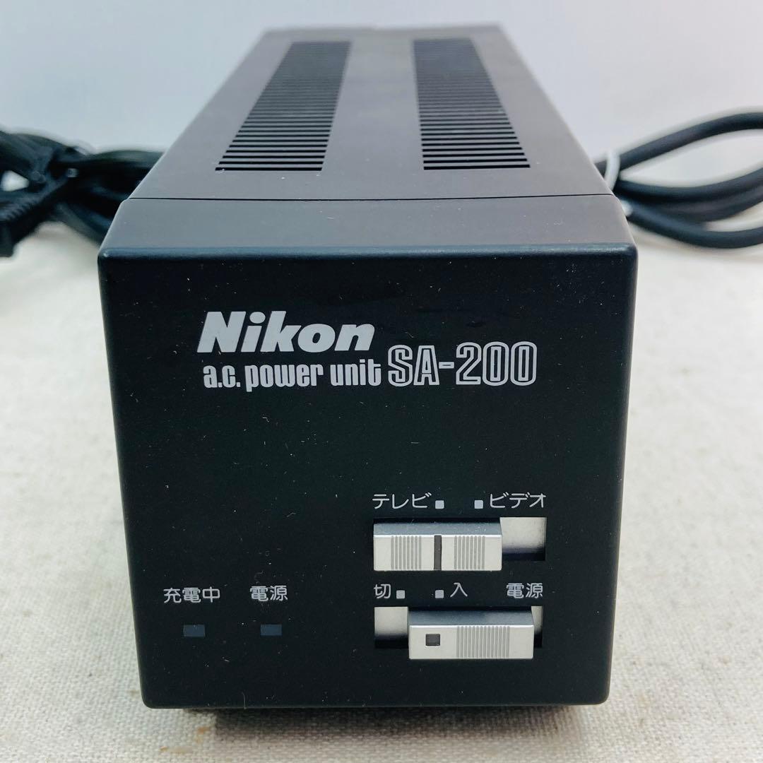 通電確認済 Nikon コンパクトビデオアクセサリーセット SA-200 く4