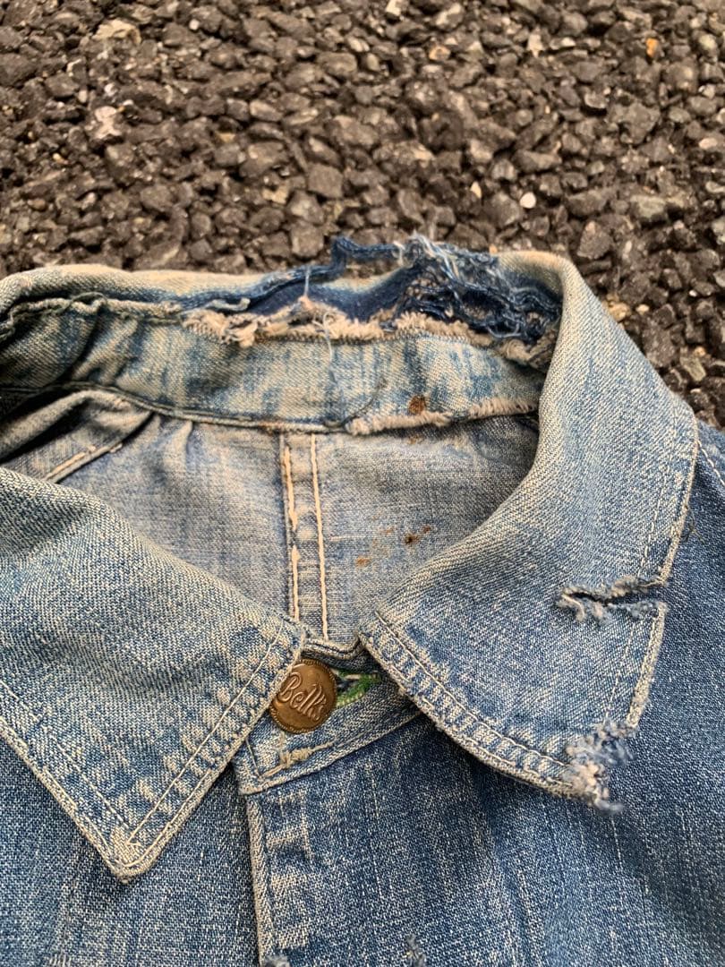 40s denim coveralls Cone mills コーンミルズ