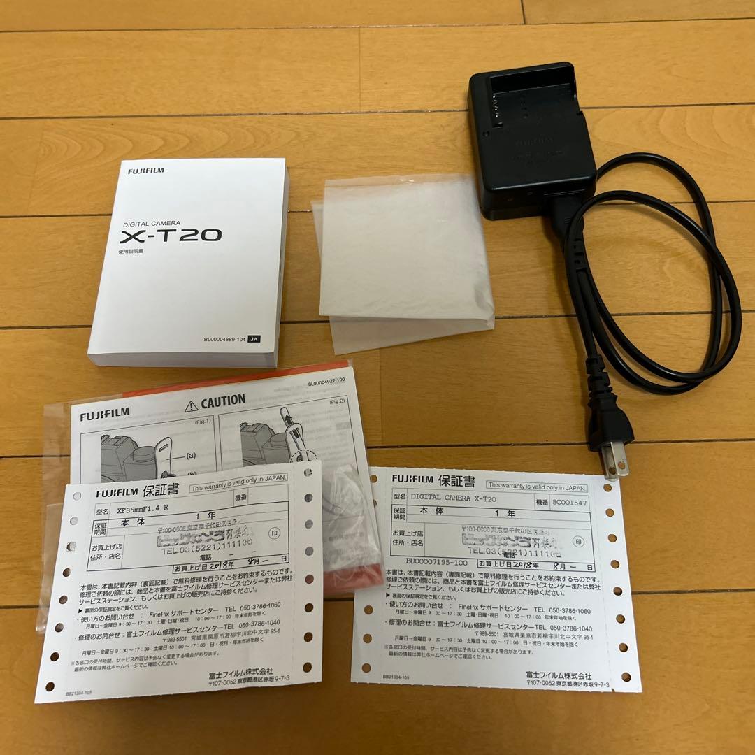 Fujifilm X-T20 XF35mmF1.4R ミラーレス一眼 レンズ