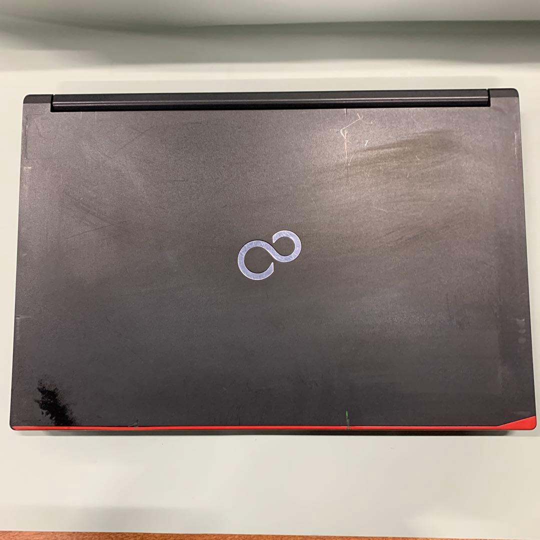 富士通　DVD 爆速SSD Windows11 ノートパソコン美品