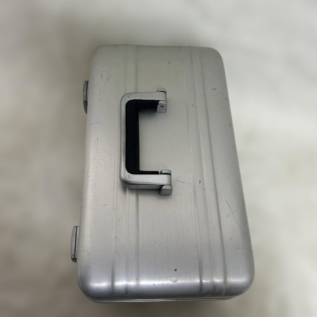 【希少品】ゼロハリーバートン　トランク　メイクボックス　シルバー