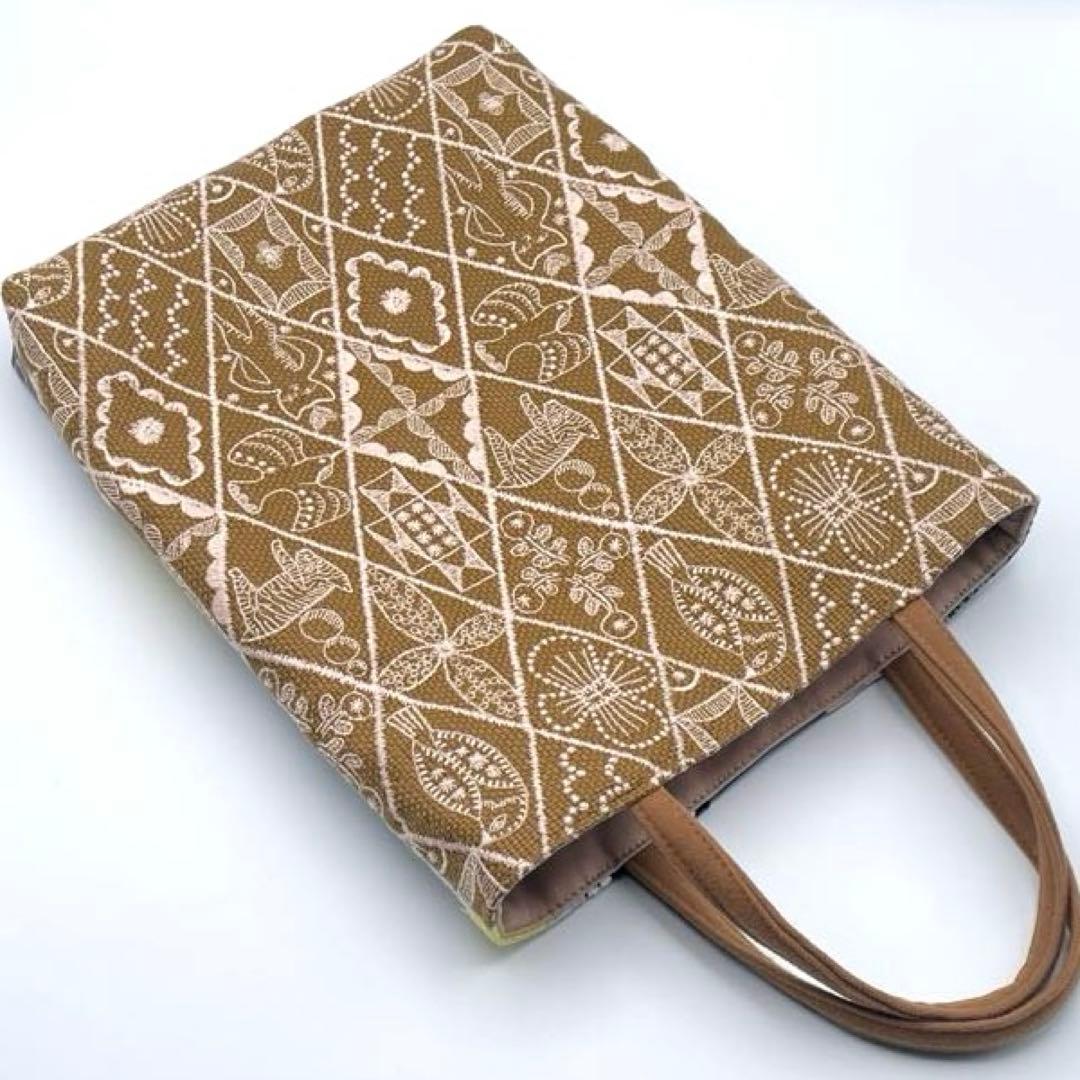 ㊺ミナペルホネン*パッチワーク ハンドメイド バッグ