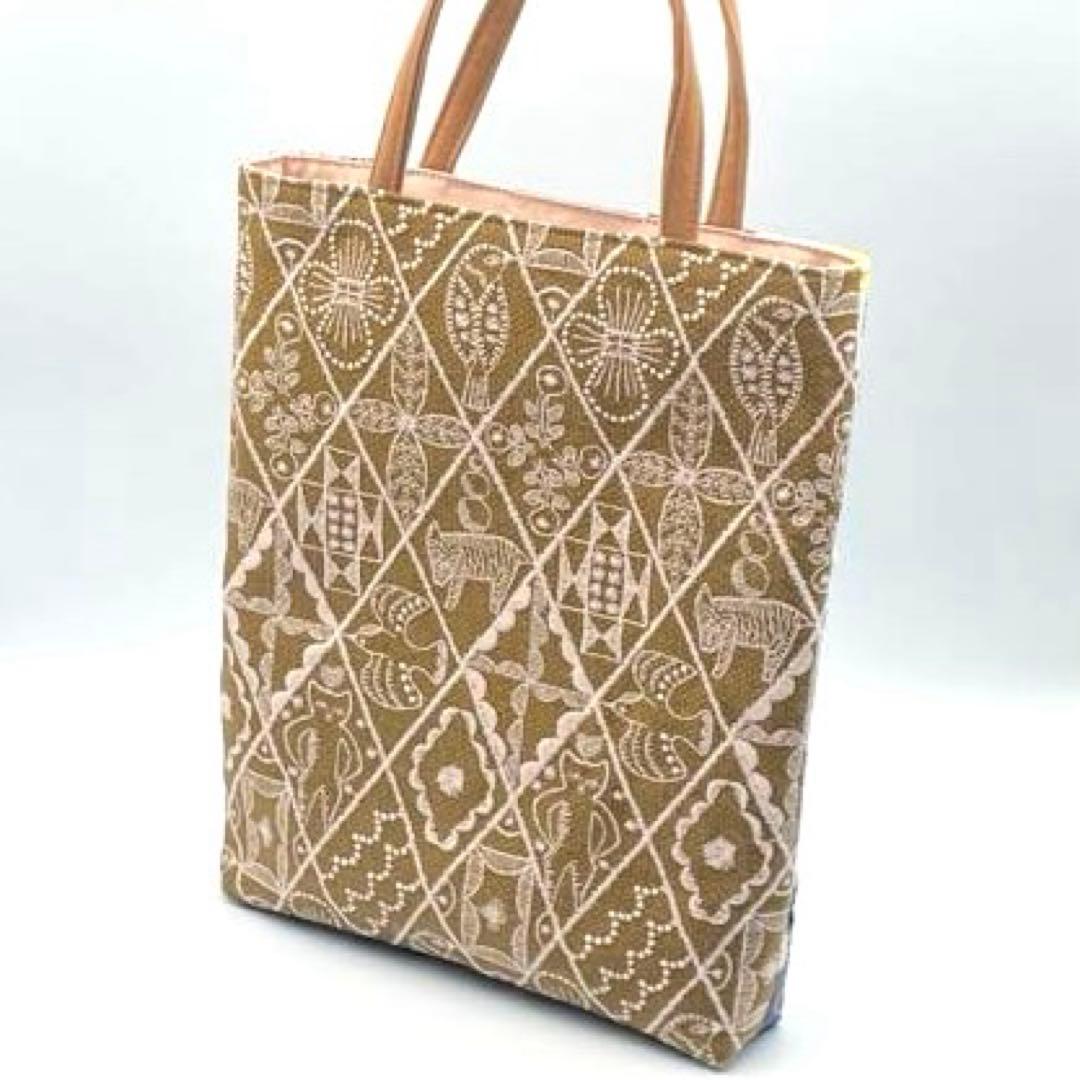 ㊺ミナペルホネン*パッチワーク ハンドメイド バッグ