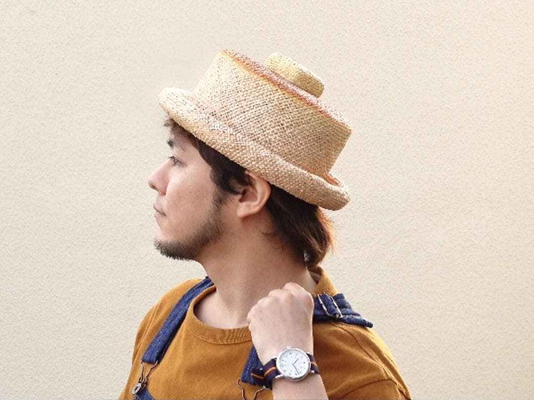 新品 kent bread hat 夏のホットケーキハット 麦わら帽子 パン