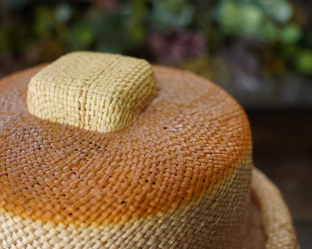 新品 kent bread hat 夏のホットケーキハット 麦わら帽子 パン