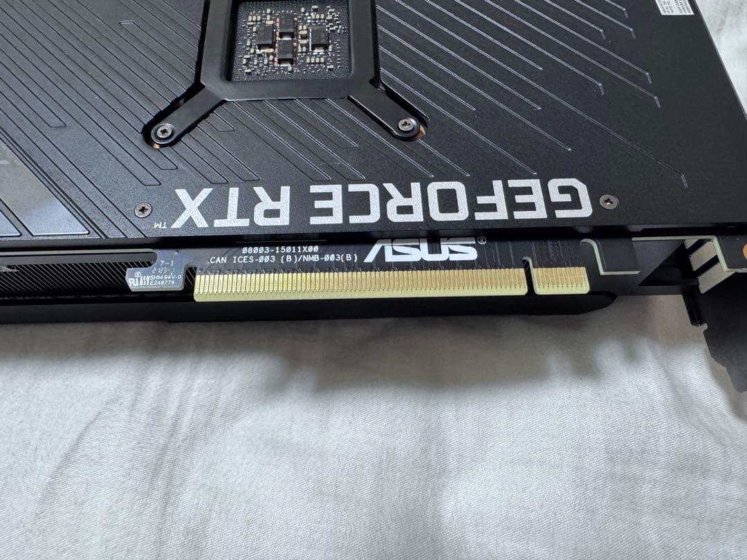 【動作品】ROG STRIX RTX3060ti O8G V2 GAMING