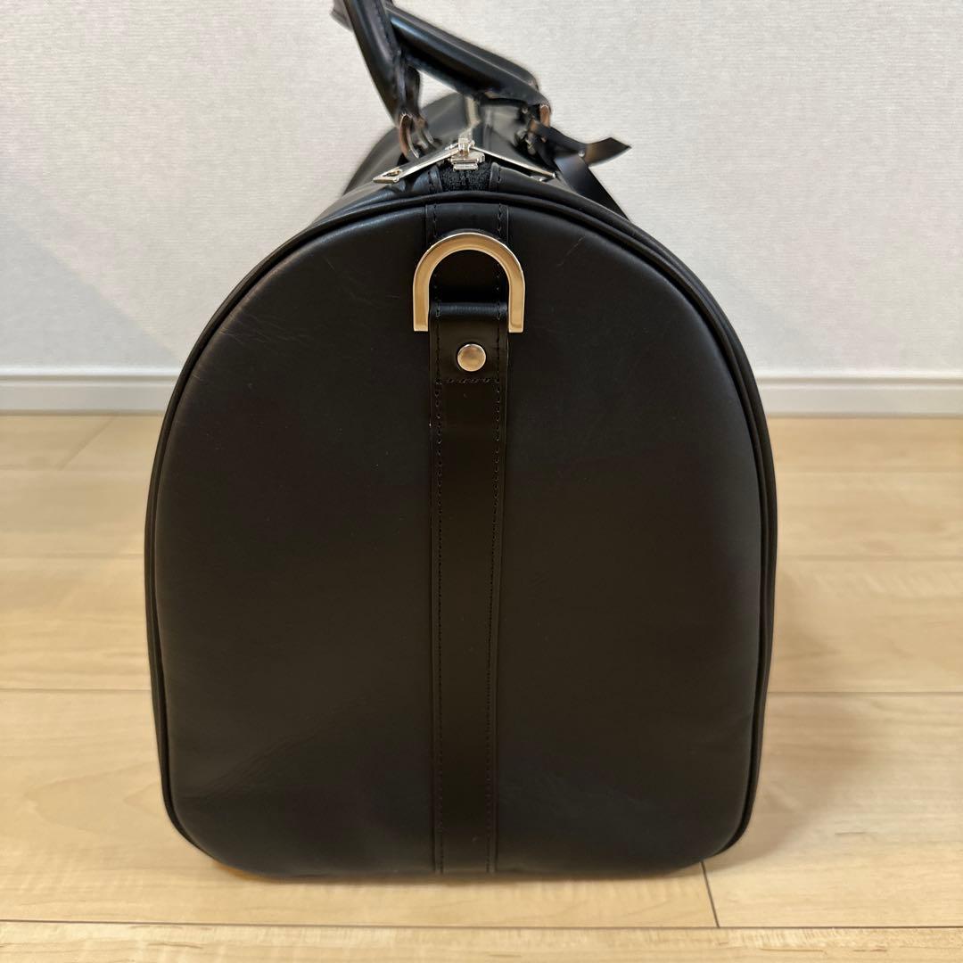 【新品】MBハイエンドトラベルバッグ　レザー　ブラック