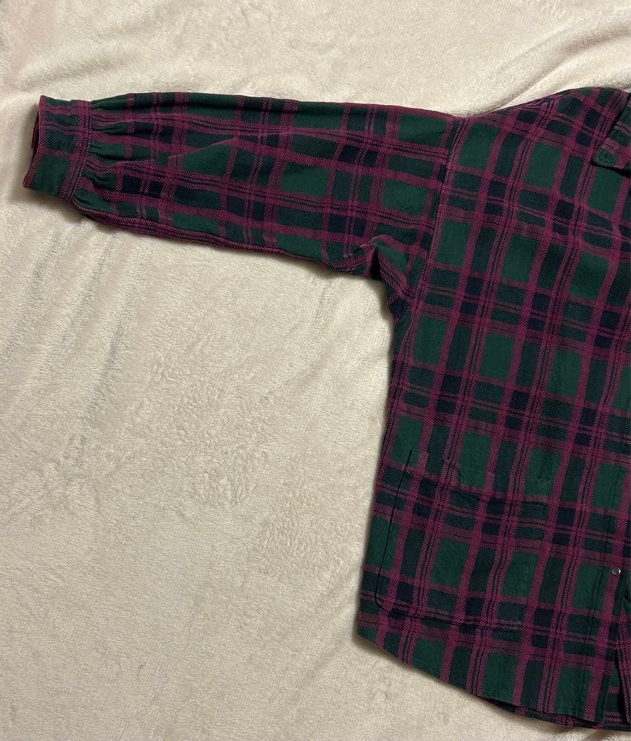 【希少】HYSTERIC GLAMOUR チェックジャケット パープル