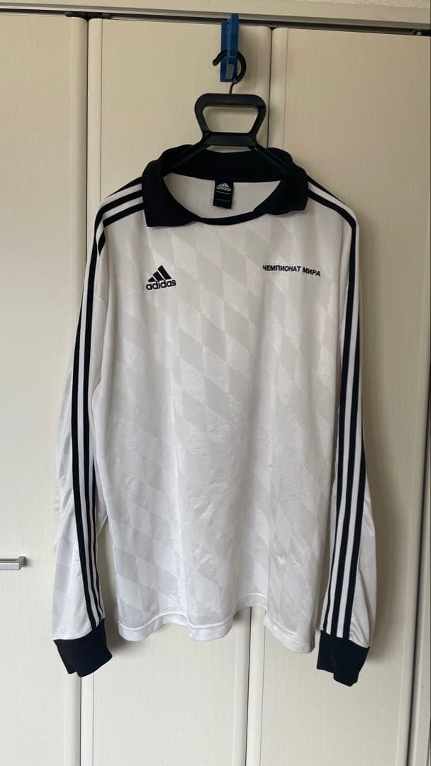 Gosha rubchinskey adidas ゲームシャツ　白