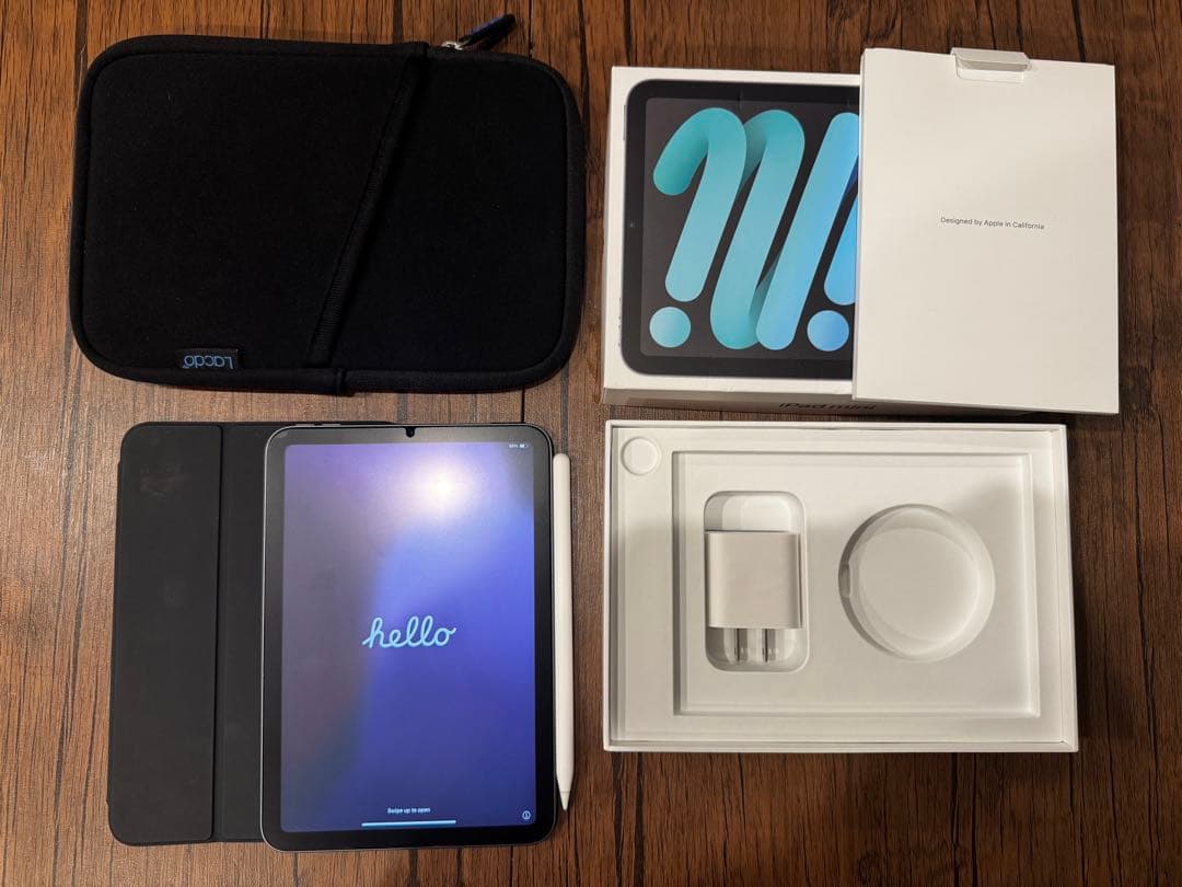 【美品】iPad mini 第6世代 64GB WiFi モデル フルセット