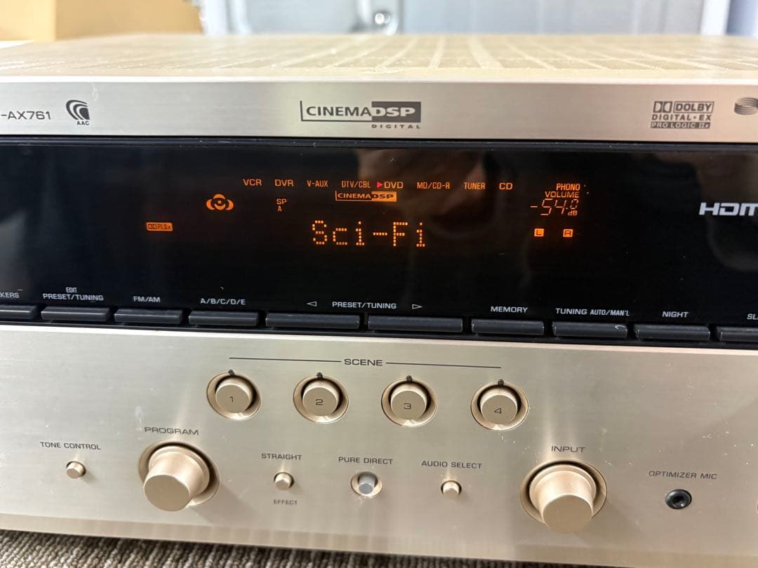 YAMAHA ヤマハ DSP-AX761 AVアンプ