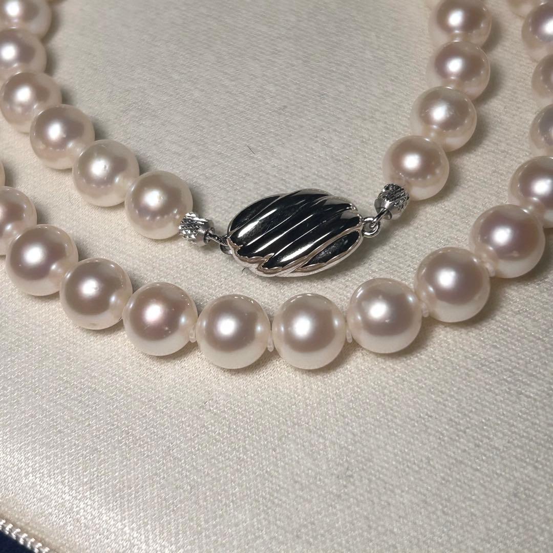 【保証書/大珠✨】ジュエリーマキ あこや真珠 ネックレス 8.0〜8.5 パール