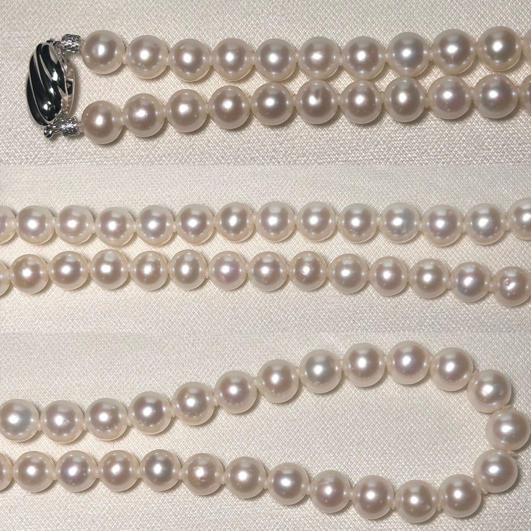 【保証書/大珠✨】ジュエリーマキ あこや真珠 ネックレス 8.0〜8.5 パール