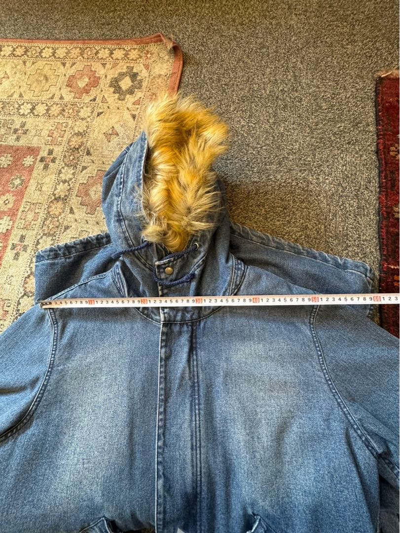 M-65 M-48モッズコート デニム コヨーテファー アメリカ製