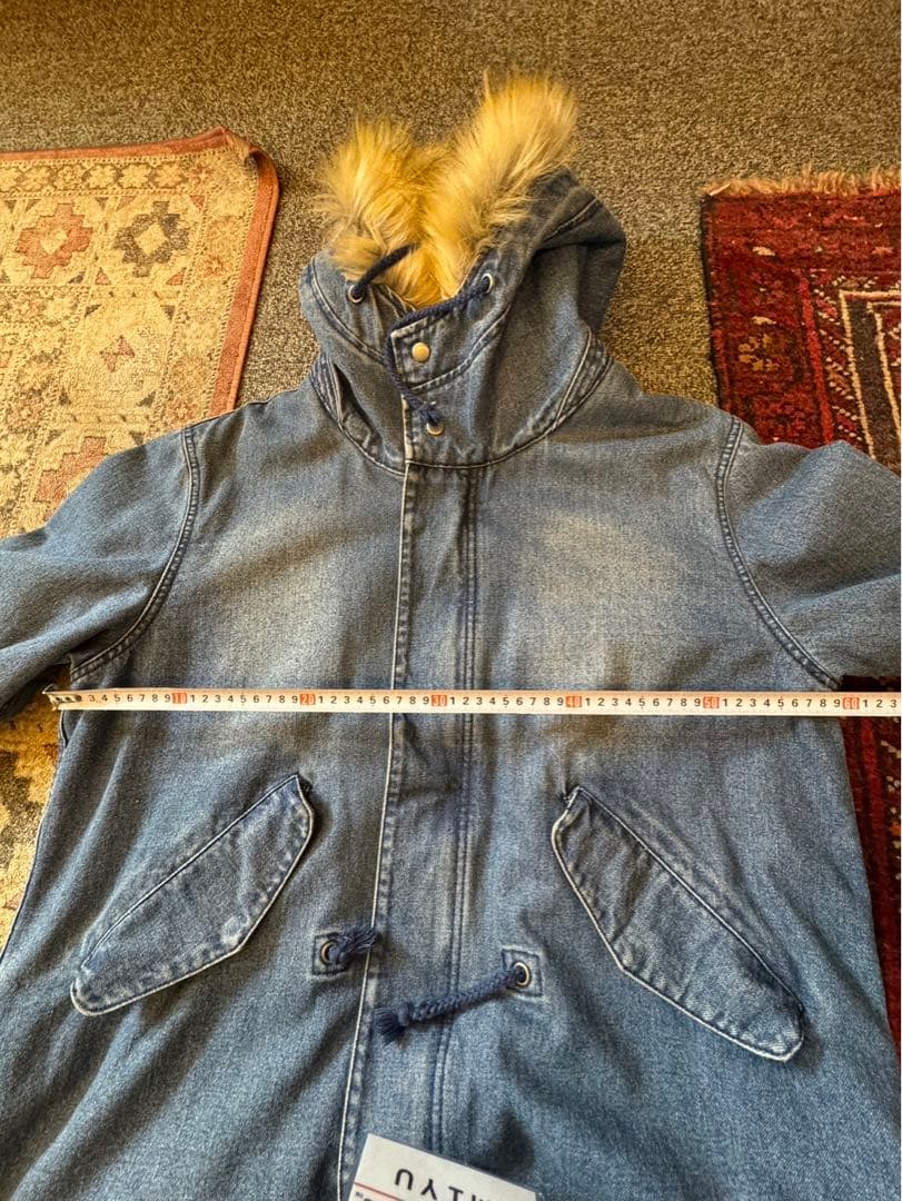 M-65 M-48モッズコート デニム コヨーテファー アメリカ製