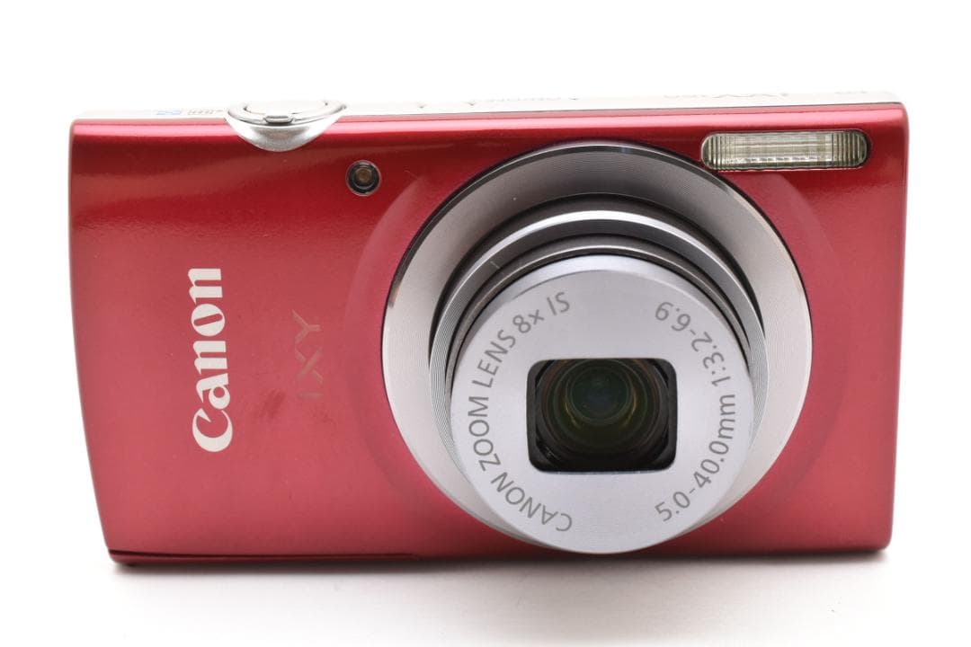 超美品 Canon IXY 160 コンパクトデジタルカメラ レッド キヤノン