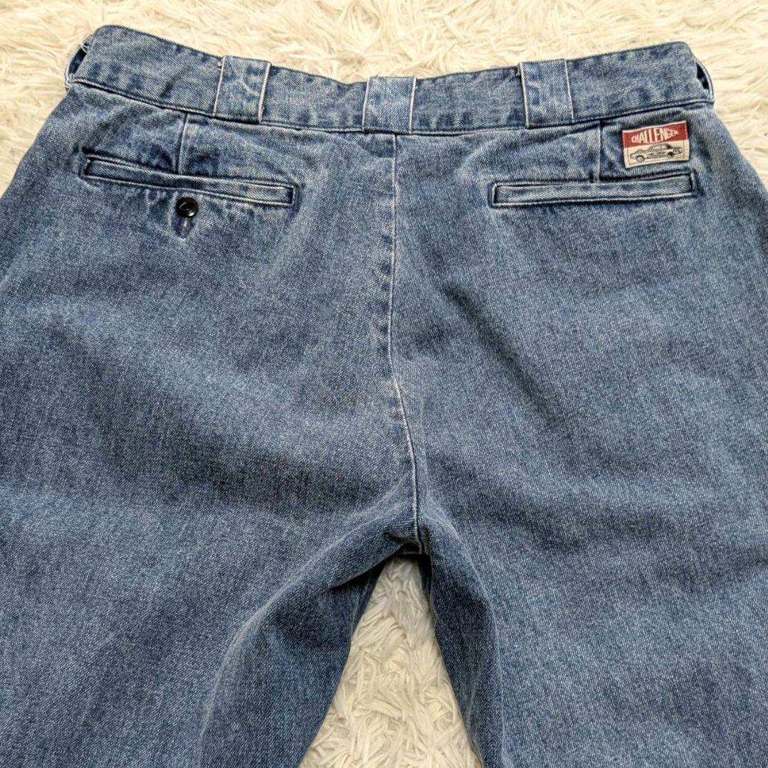 ✨美品✨ CHALLENGER デニムトラウザース パンツ ウォッシュ加工 L