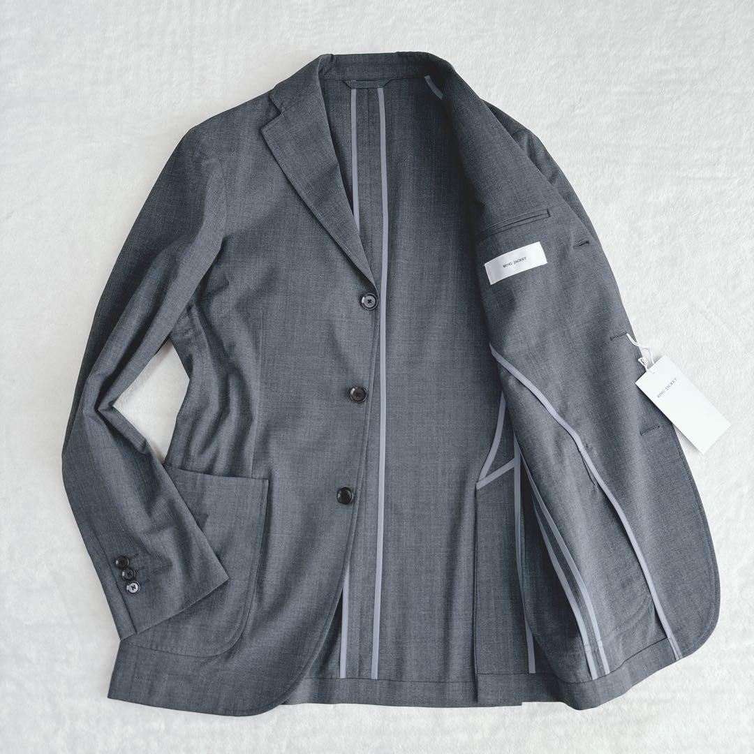 【新品タグ付き】リングジャケット　テーラードジャケット　アンコン　グレー
