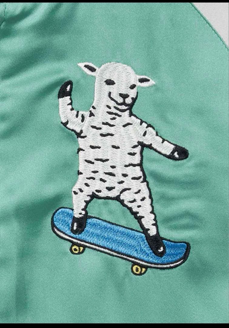 ラムチョップスケート｜スカジャン　Sブルゾン　グラニフ