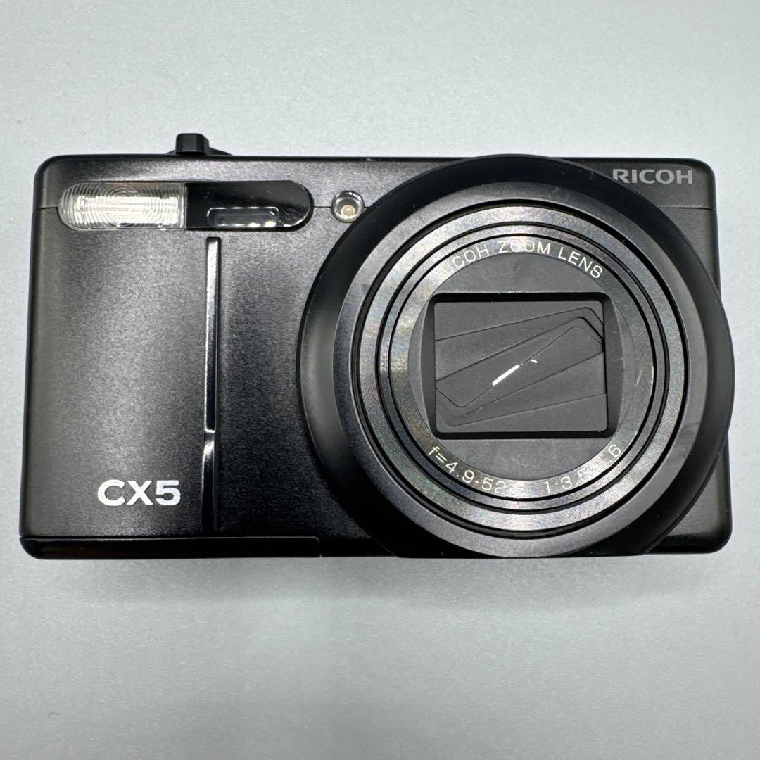 B195 RICOH CX5 コンパクト デジタル カメラ デジカメ コンデジ