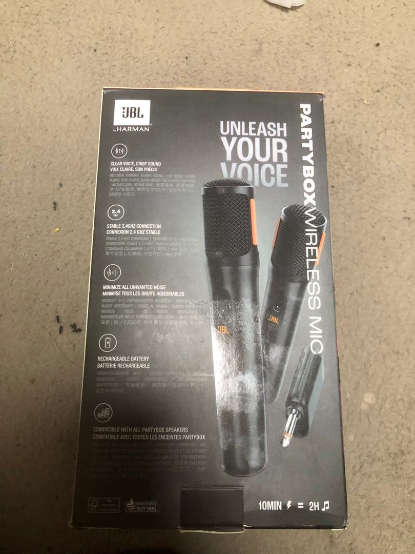 JBL PARTYBOX WIRELESS MIC 2本セット