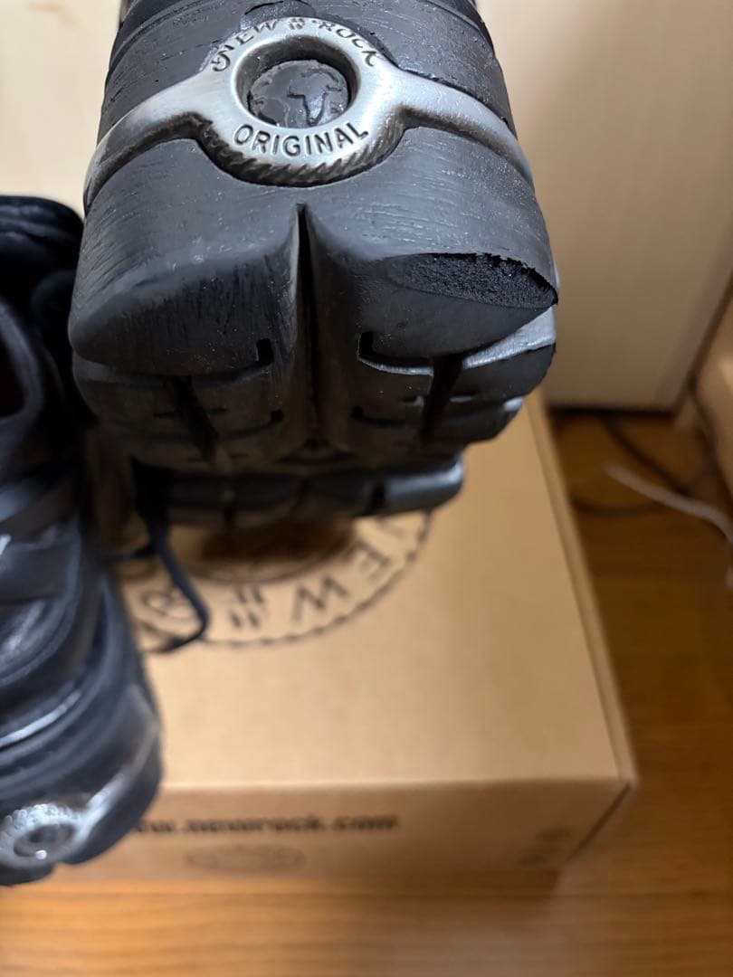 【値下げ中】NEW ROCK レザーブーツ M-106-S112 size45