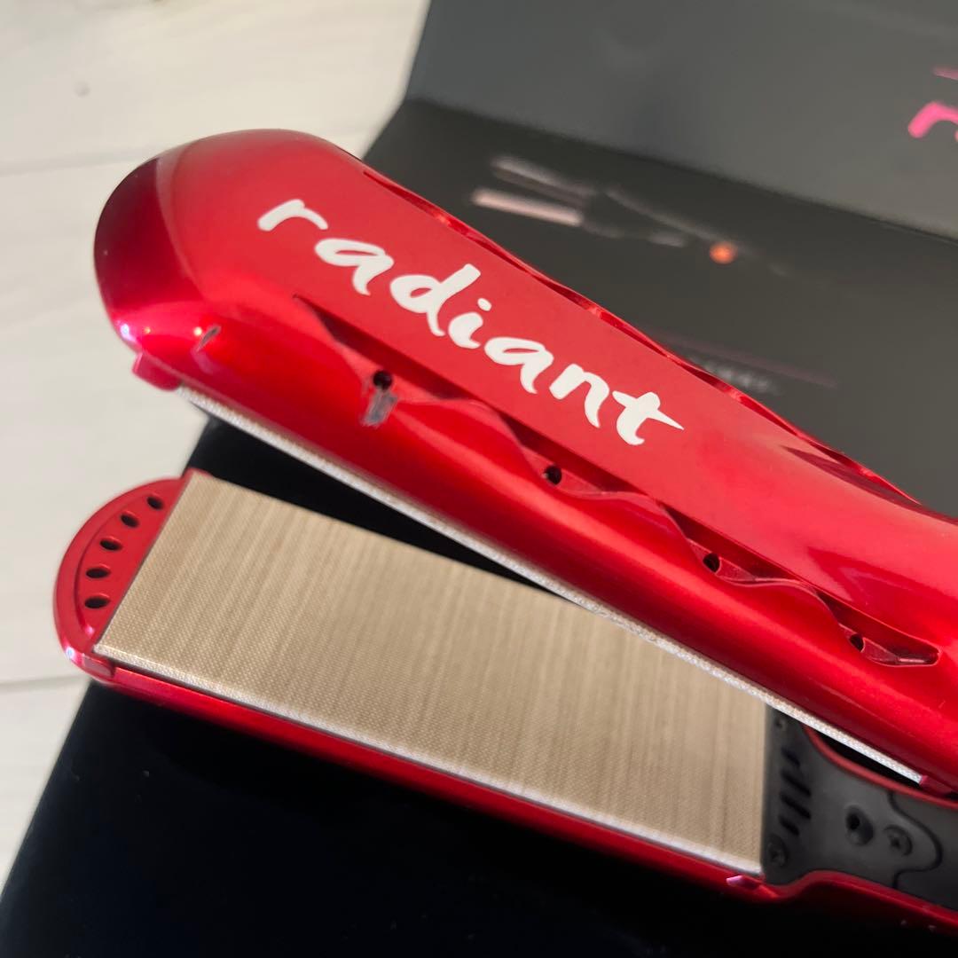 ラディアント 35mm LM126 レッド ヘアアイロン ストレートアイロン